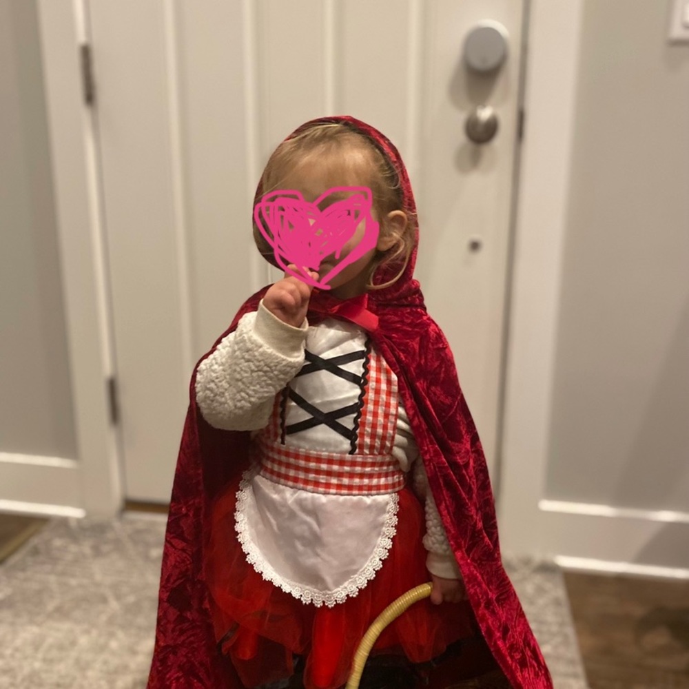 Red riding hood, costume 2T